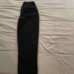 Express straight fit all black pants